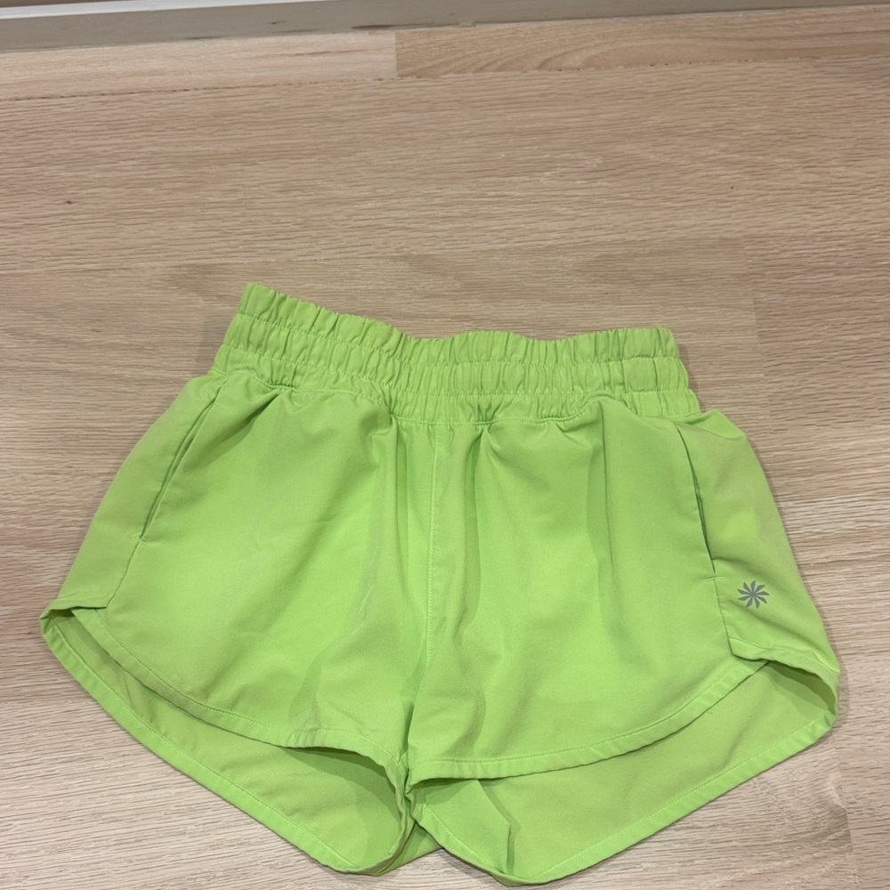 Athleta Girl Neon Lime Girl Shorts